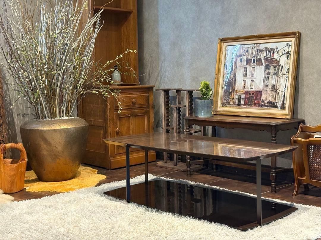 ② pamouna パモウナ　センターテーブル　モダン　ローテーブル IR