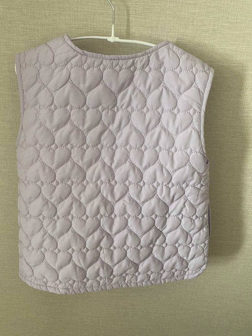 メゾピアノ キルトライナー付3wayマウンテンパーカー撥水加工　120cm