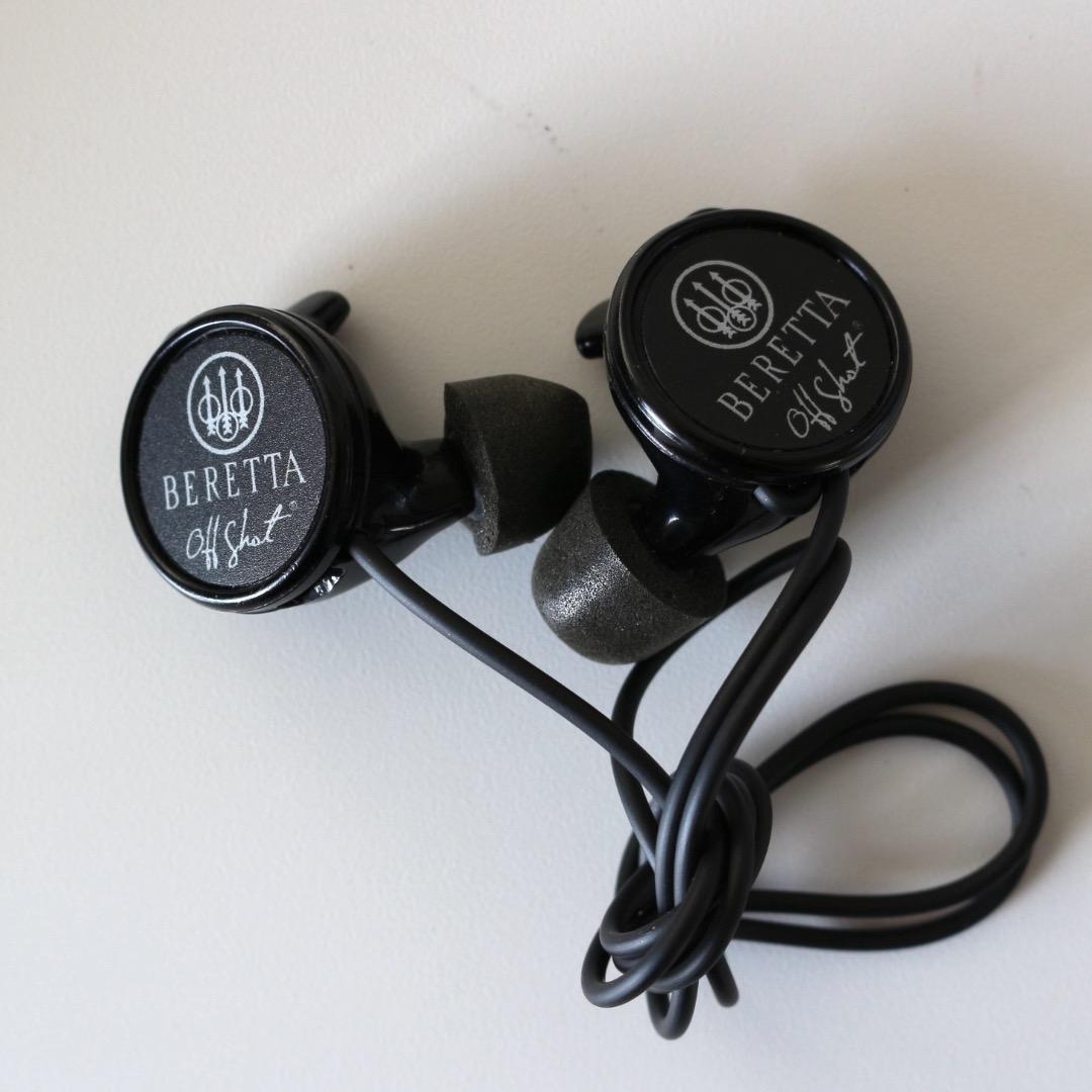 BERETTA ベレッタ イヤープラグ 耳栓 ブラック クレー射撃 狩猟 防音