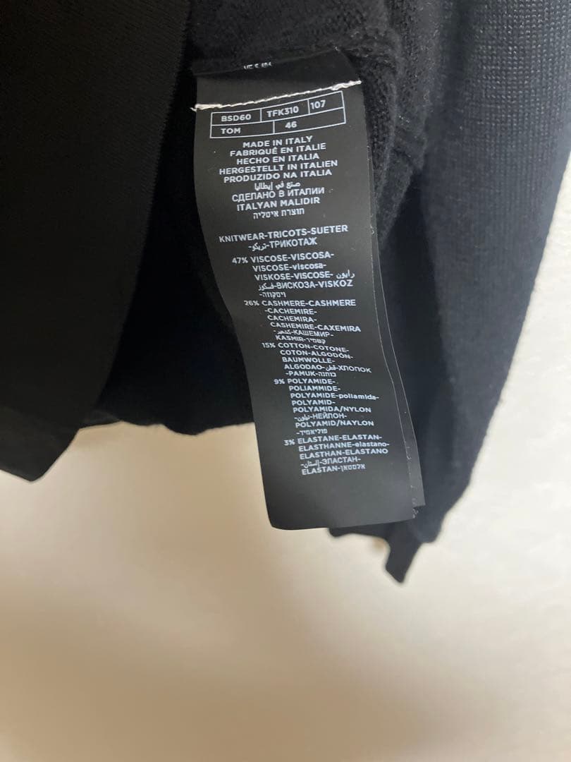 BAR　TOM FORD トムフォード クルーネック ニット セーター