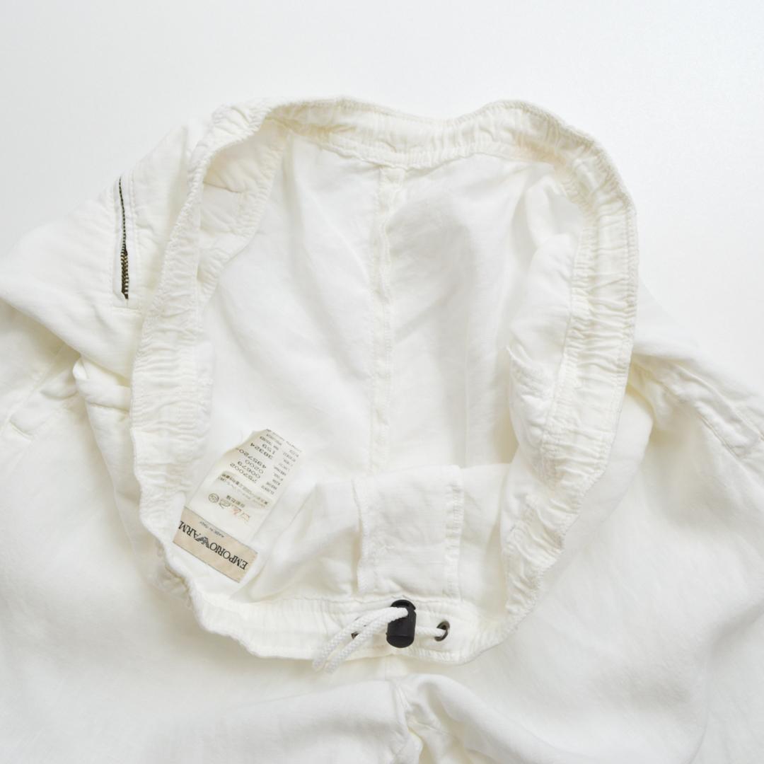 EMPORIO ARMANIエンポリオアルマーニ イタリア製リネンセットアップL