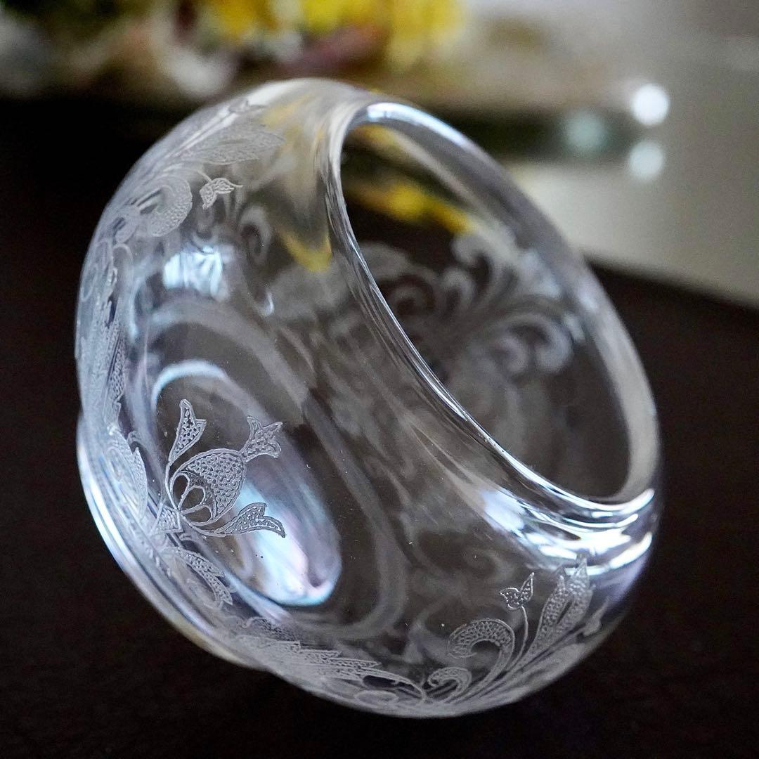 希少サイズ★オールドバカラBACCARAT★オステンド 小物入れ★ボンボニエール