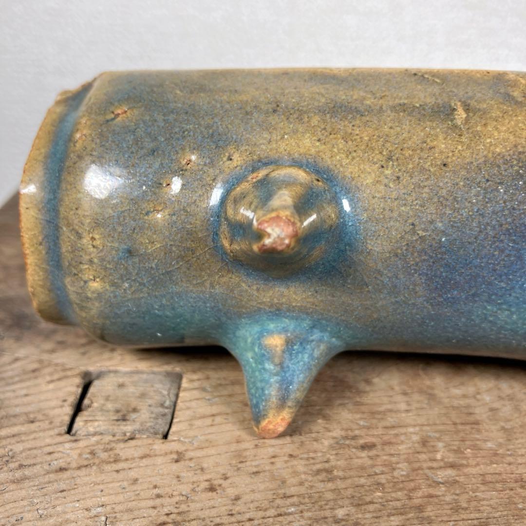 煎茶道具　瓦型　茶合　茶則　茶量　陶芸　陶器　焼物