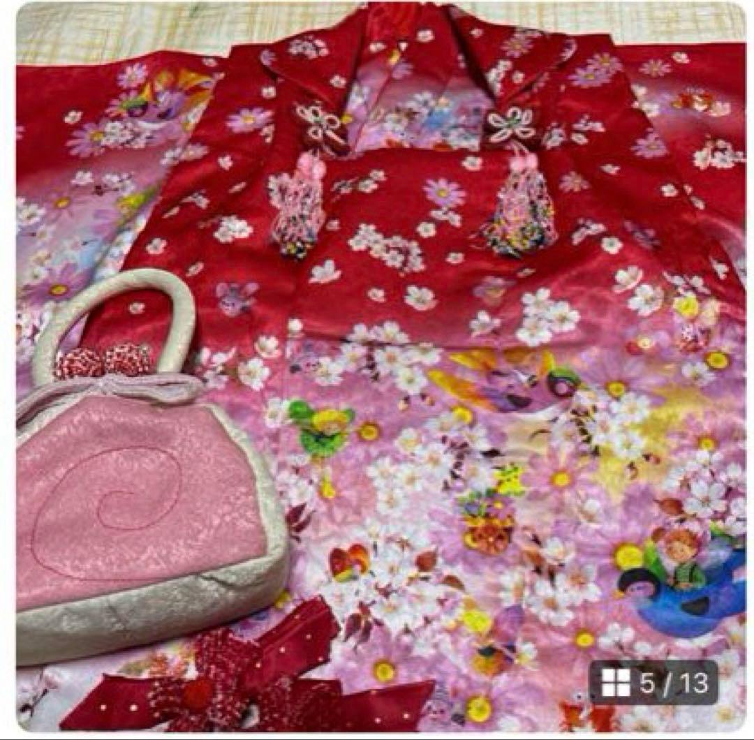 七五三　　3歳　着物セット　被布　MOE 永田萌