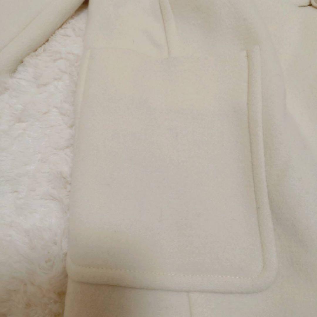 Spick & Span ノーカラーコート ホワイト 白 Mサイズ 38
