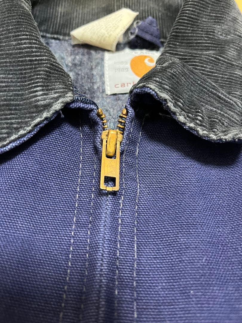 カーハート100周年デトロイトジャケットM紺ヴィンテージ古着usa製stussy