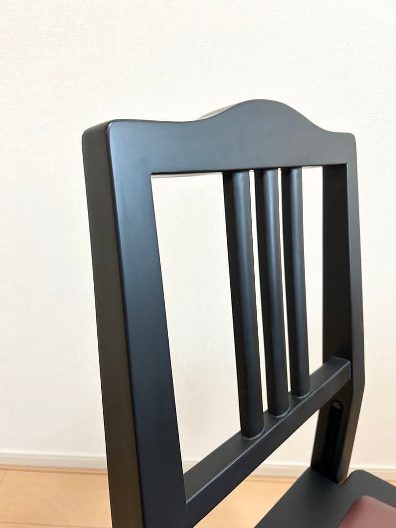 【YAMAHA】No5A トムソン椅子　半艶塗装　ピアノ椅子　美品　黒