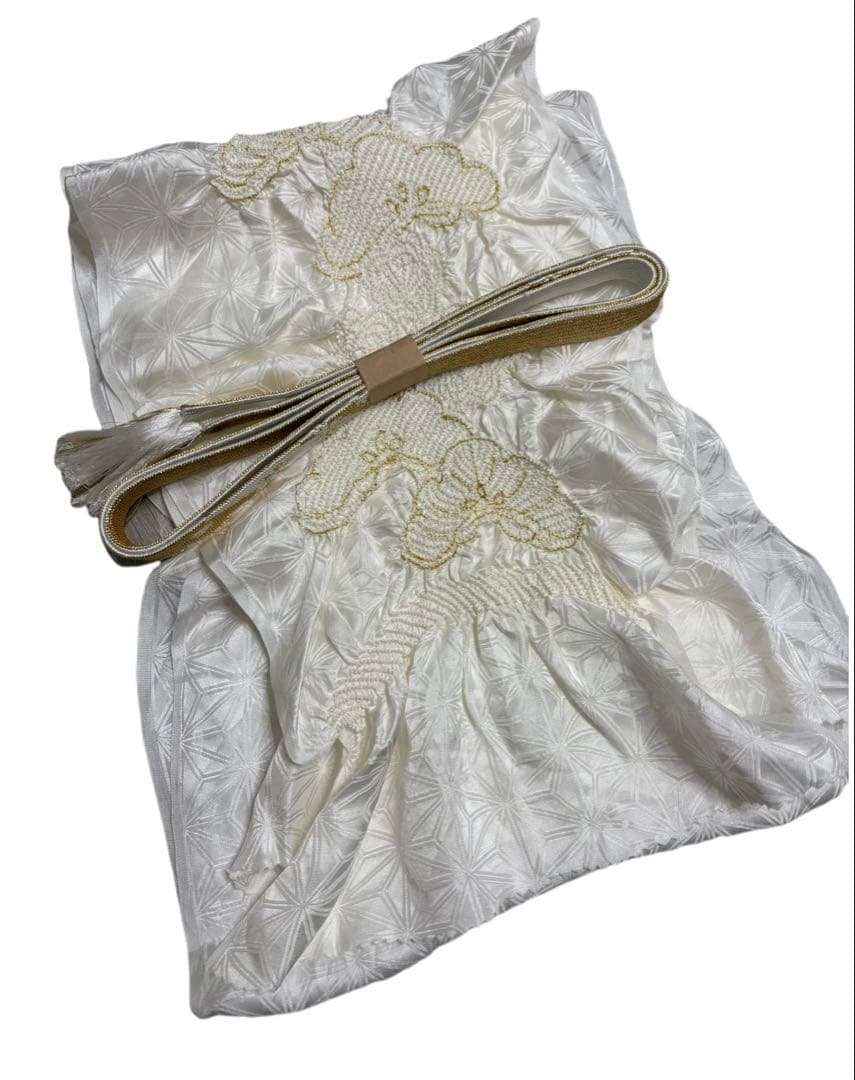 R R R☆◆H-10◆着物 訪問着 フルセット◆暈し染め 刺繍 金彩◇