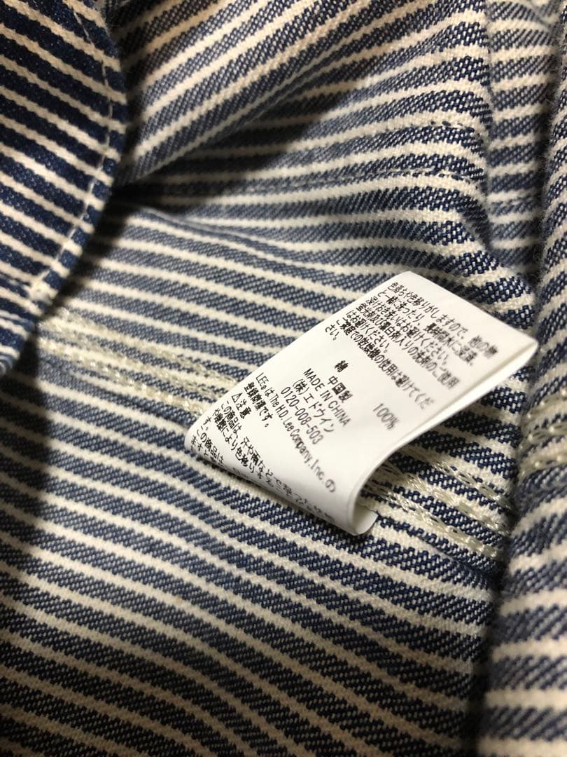 極美品　Lee リー　カバーオール　ヒッコリー ロコジャケット　復刻　91-J