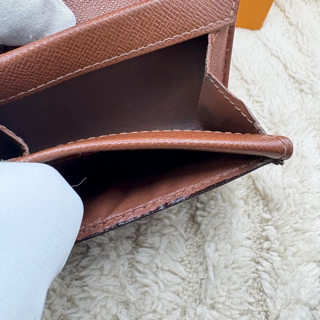 良品　ルイヴィトン　モノグラム　ポルトモネ　プラ　ケース