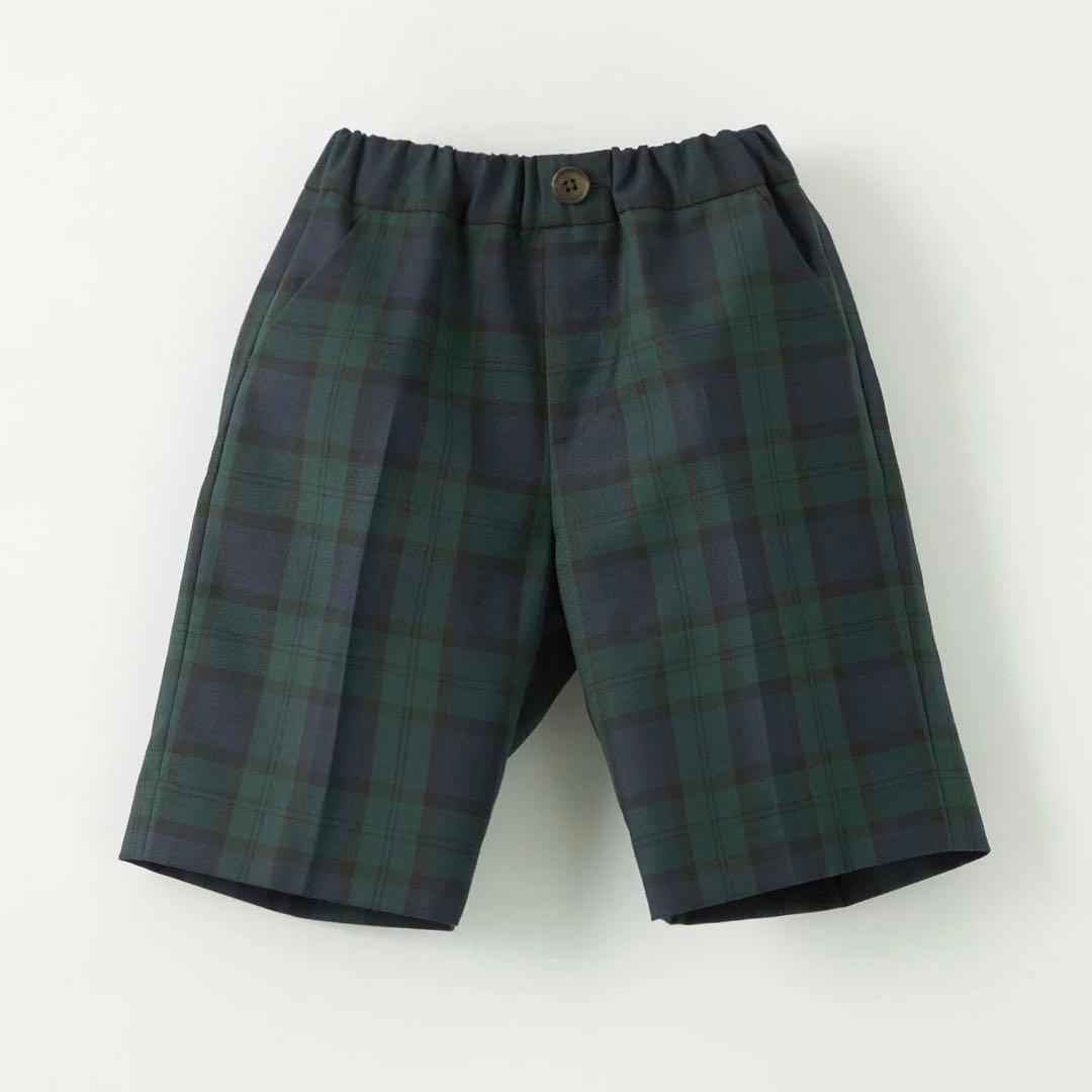 新品　グリーンレーベル　ブラックウォッチ　ジャケット　パンツ　スーツ　120cm