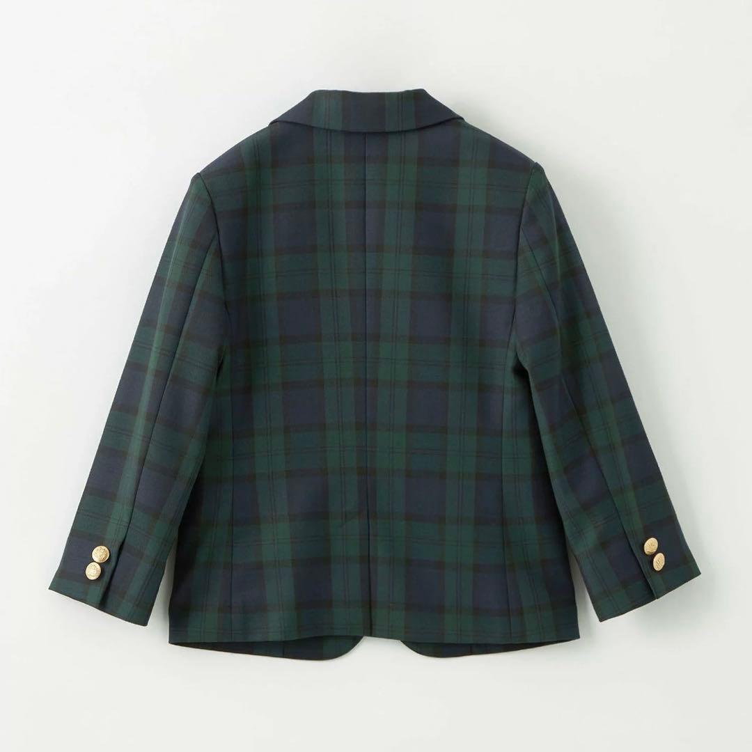 新品　グリーンレーベル　ブラックウォッチ　ジャケット　パンツ　スーツ　120cm