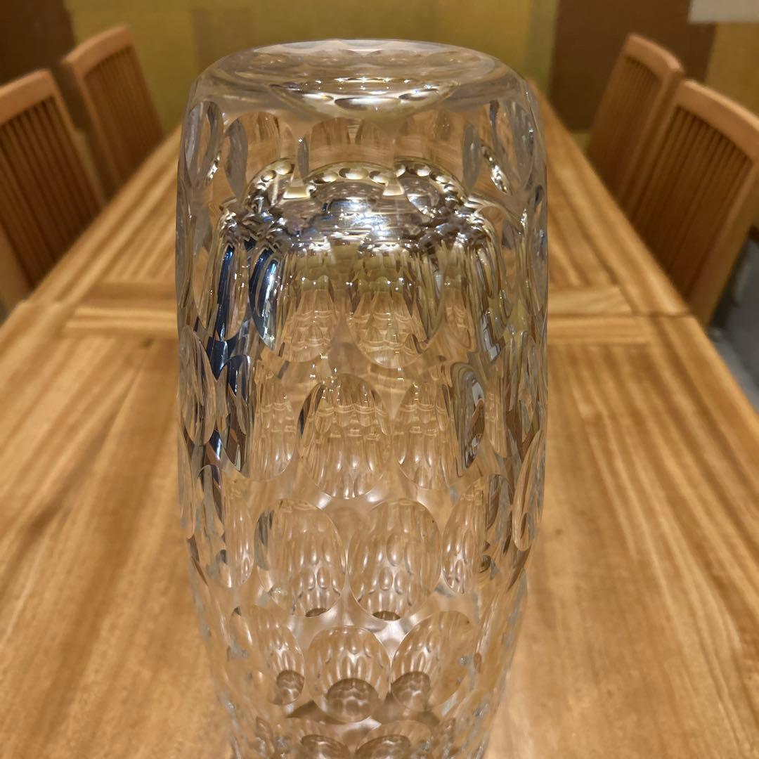 ビンテージ　チェコスロバキア製　Sklo Union フラワーベース