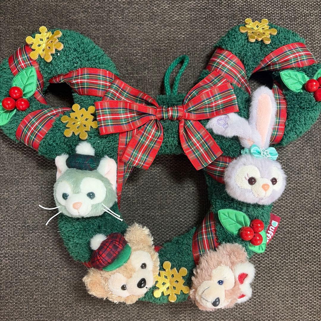 ディズニーシー　ダッフィー&フレンズ　クリスマスツリー&クリスマスリース