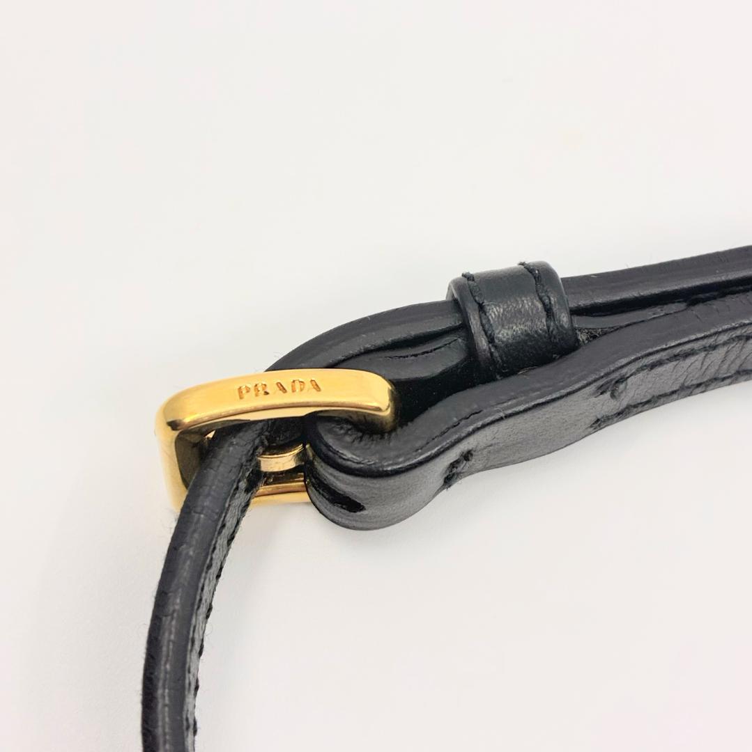 PRADA プラダ ナイロン ショルダーポーチ 黒 ブラック A1359CD3