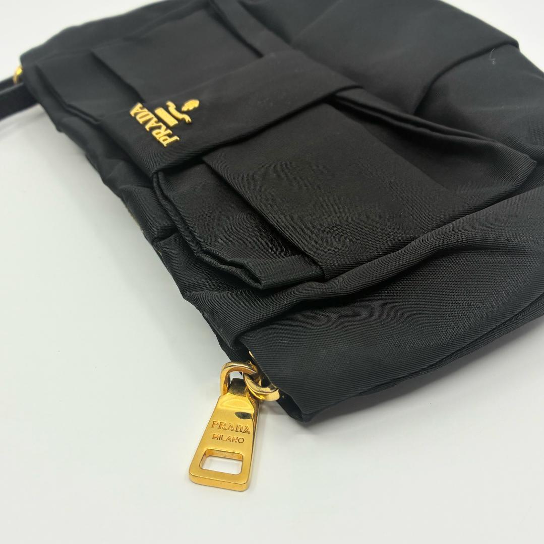 PRADA プラダ ナイロン ショルダーポーチ 黒 ブラック A1359CD3