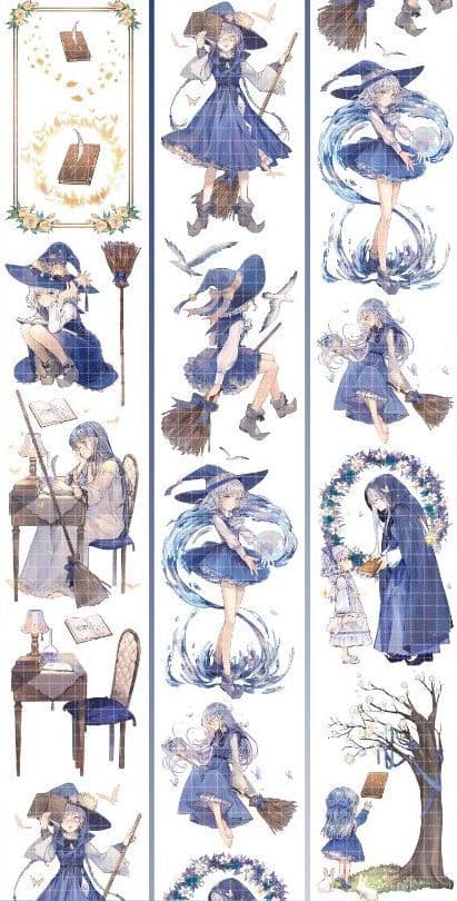 【中古】海外マスキングテープ 7つセット