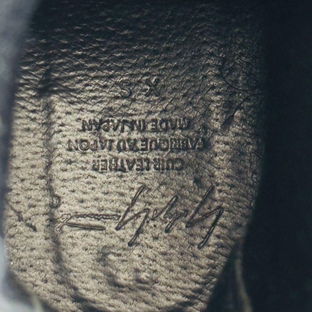 2734　MILO　ヨウジヤマモト　サイドゴアブーツ 厚底ブーツ　ブラック