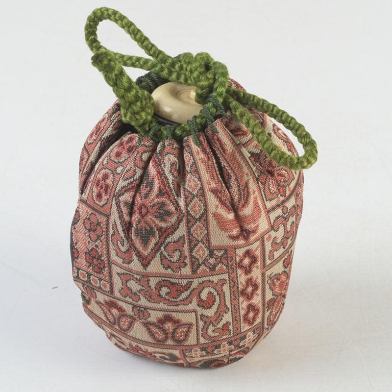 茶道具　瀬戸焼　古瀬戸　茶入　仕覆付　V　9680