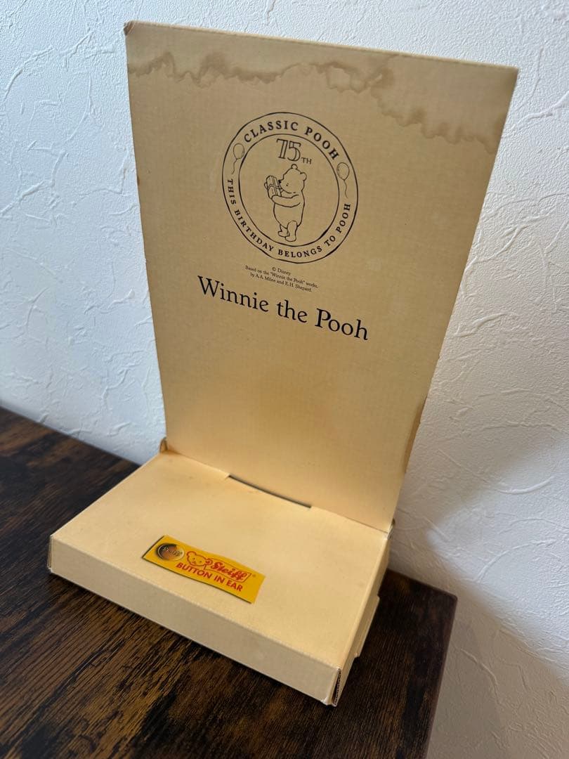 シュタイフ　くまのプーさん　ぷーさん　2001 ディズニー　テディベア