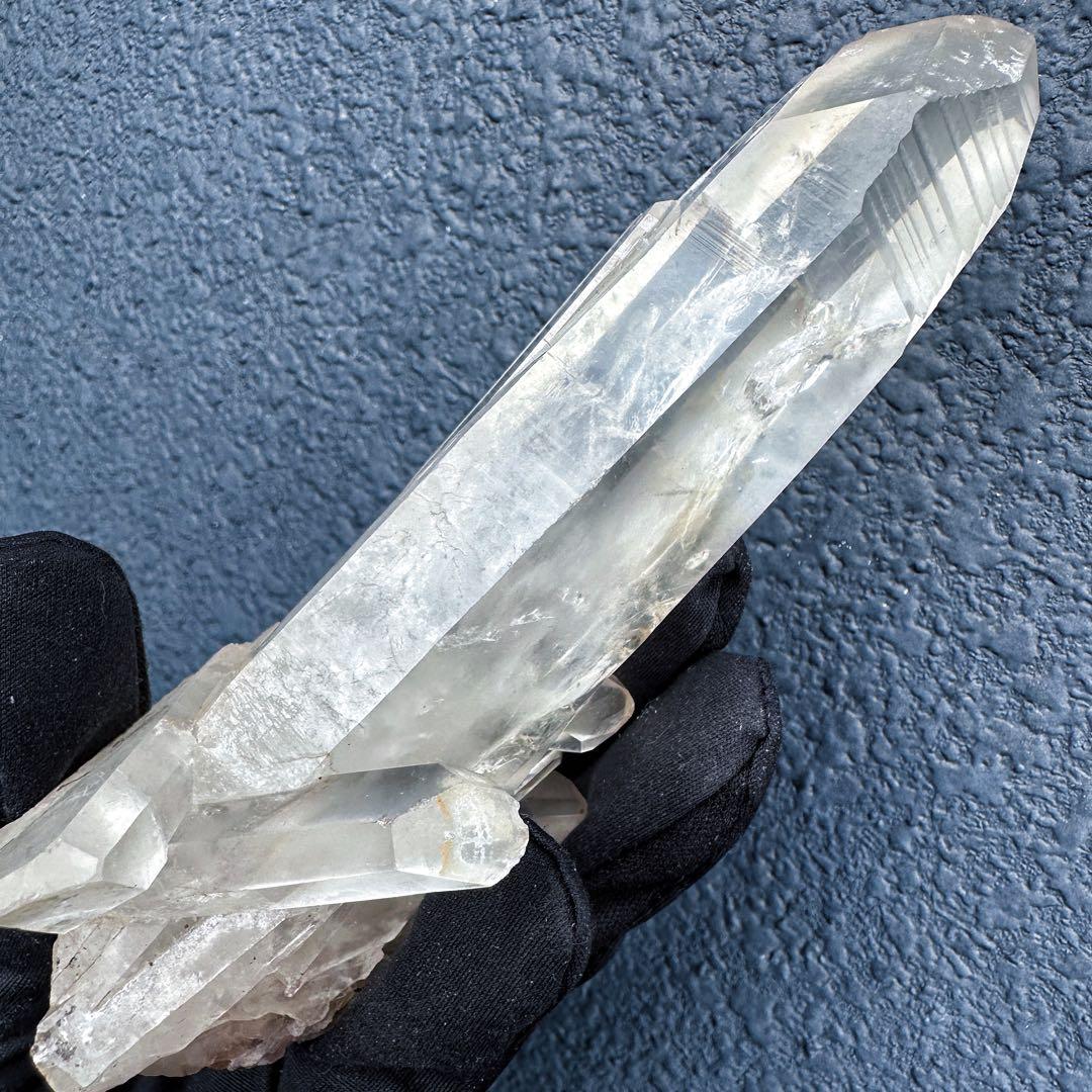 希少高透明度❗️マニカラン産レインボー☆ヒマラヤ水晶クラスター強いパワーA1443