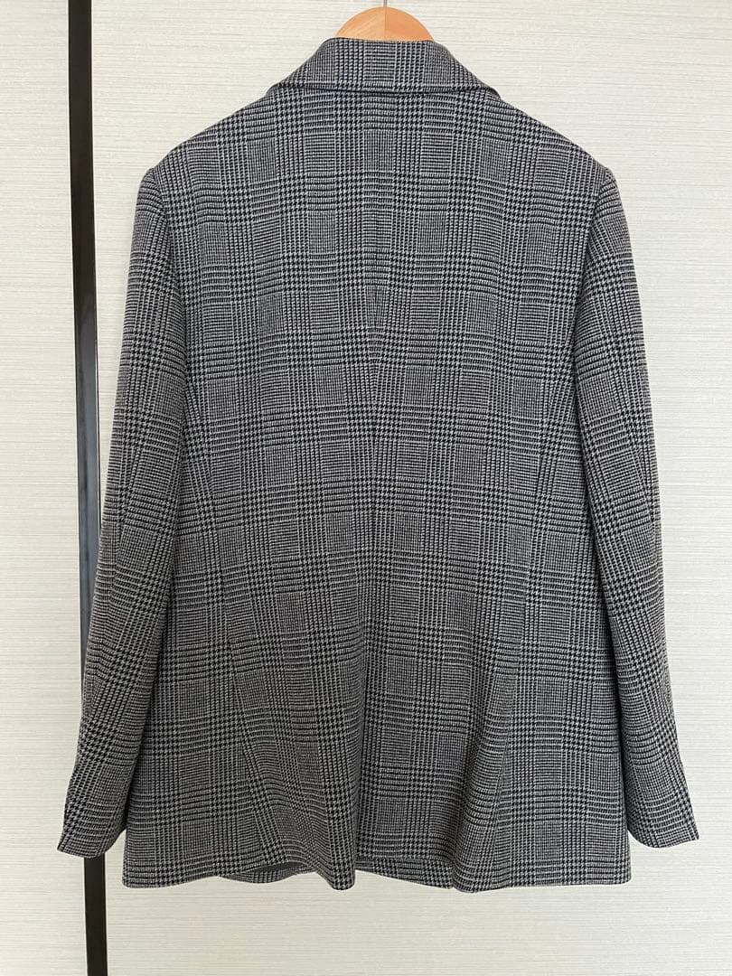 12月15日まで　AOKI ミワク　ツイードストレッチ ダブルジャケット