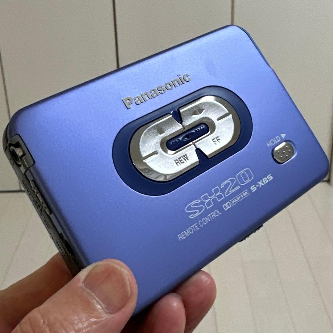 【極美DE修復品】Panasonic カセットプレーヤー RQ-SX20