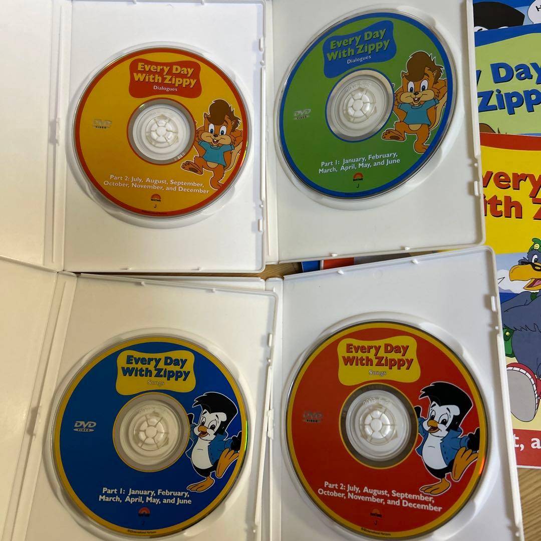 Every Day with Zippy DVDセット　DWE