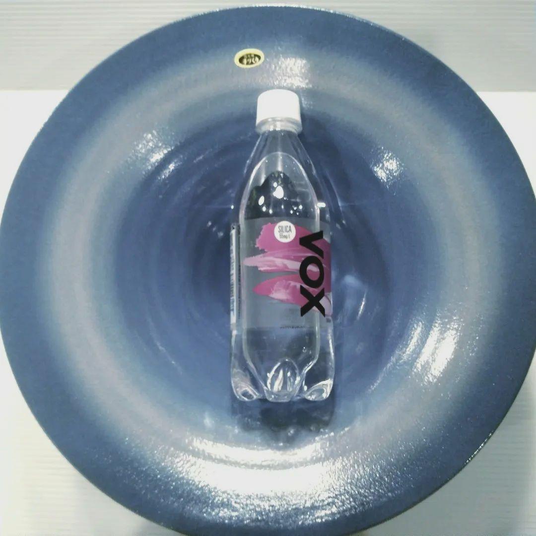 信楽焼 兼山 兼山窯 花器 水盤 立花 生け花 華道 池坊 草月 自由花 ブルー