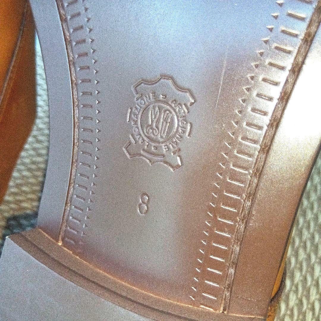 BANANA REPUBLICストレートチップ ダブルモンクストラップ 8 茶