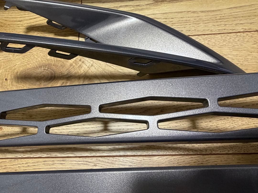 新型デリカD:5 後期 フロントグリルM'z SPEED バンパーガードセット