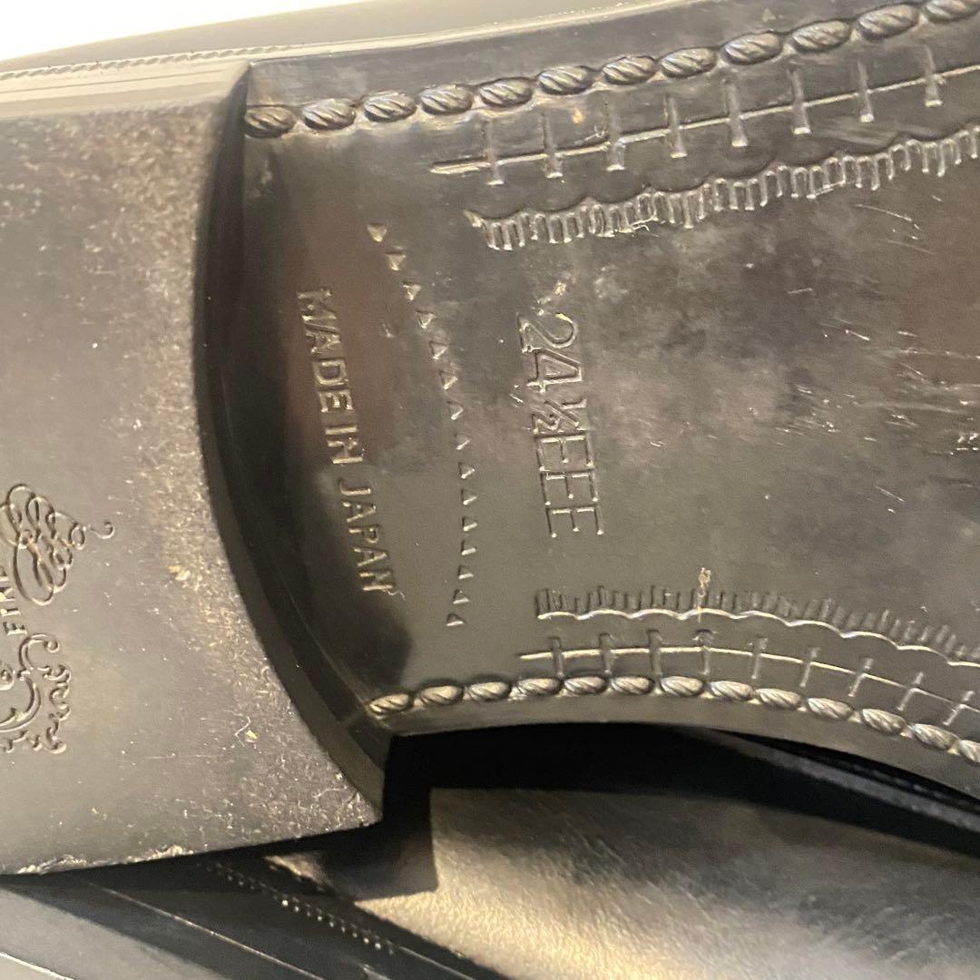 Kenford ケンフォード タッセルローファー ブラック　レザー 24.5