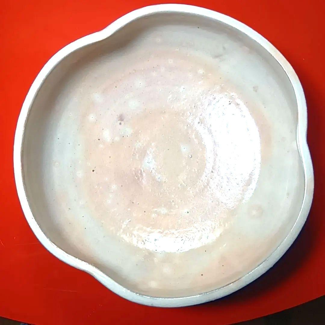 骨董品　萩焼き　仙舟　岡田仙舟　菓子鉢　大皿　極美品　鉢　極美品‼️