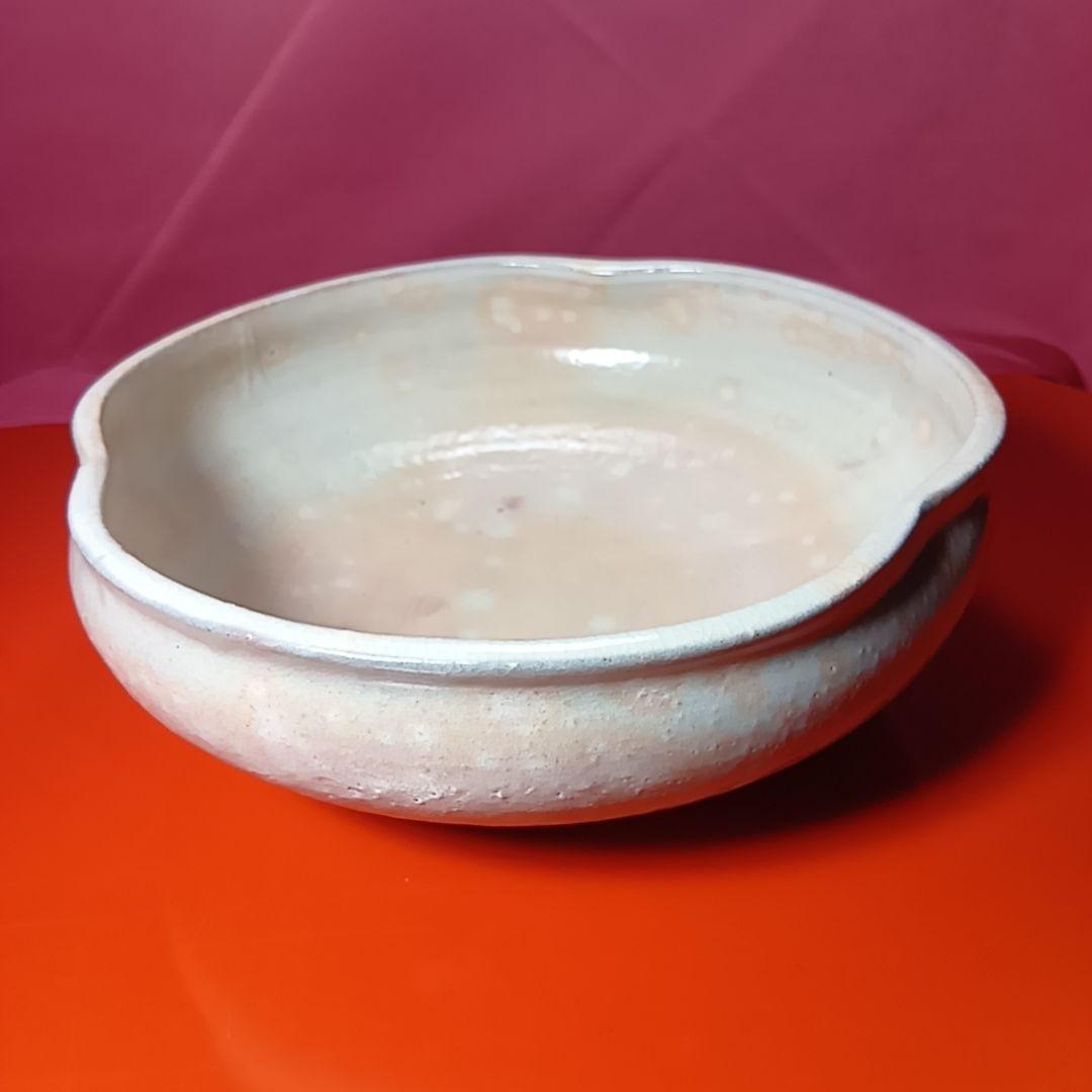 骨董品　萩焼き　仙舟　岡田仙舟　菓子鉢　大皿　極美品　鉢　極美品‼️