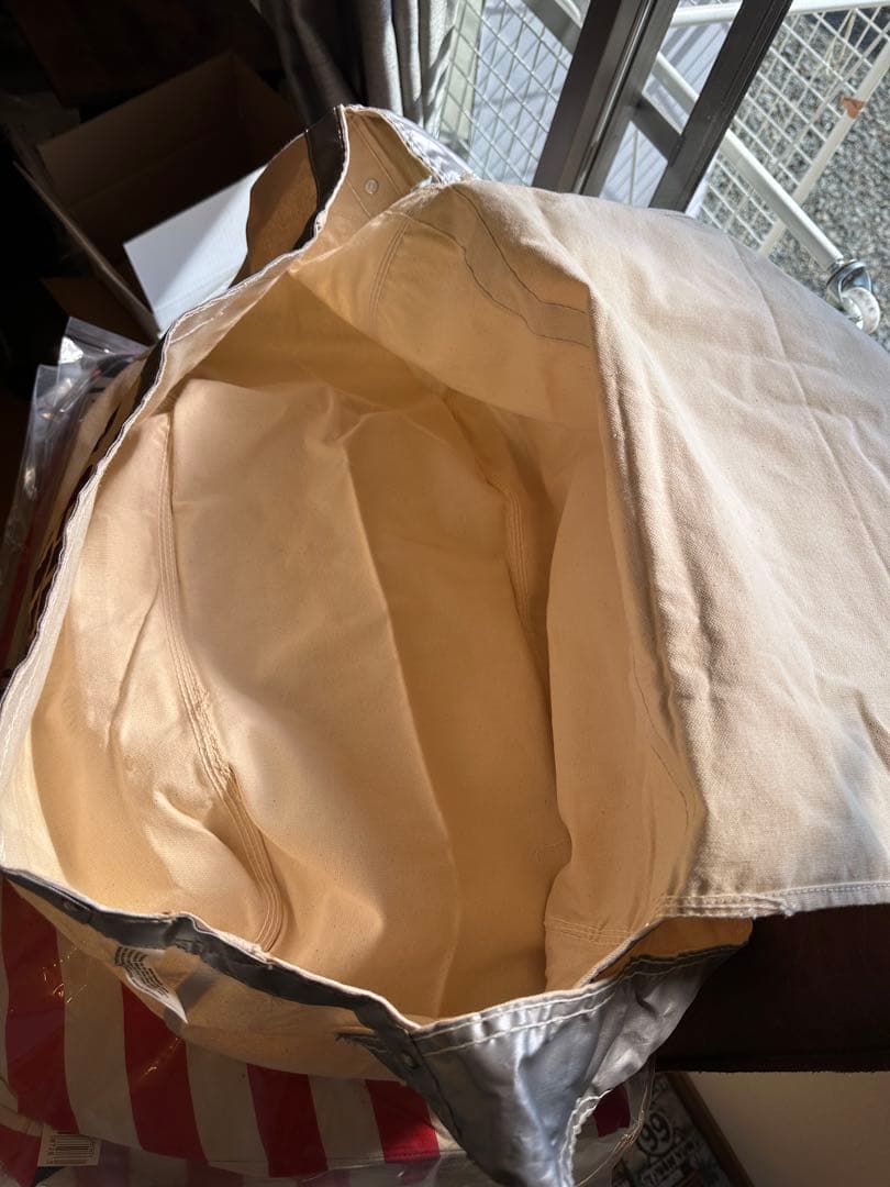 ニュースペーパーバッグ 未使用品 デッドストック Newspaper Bag