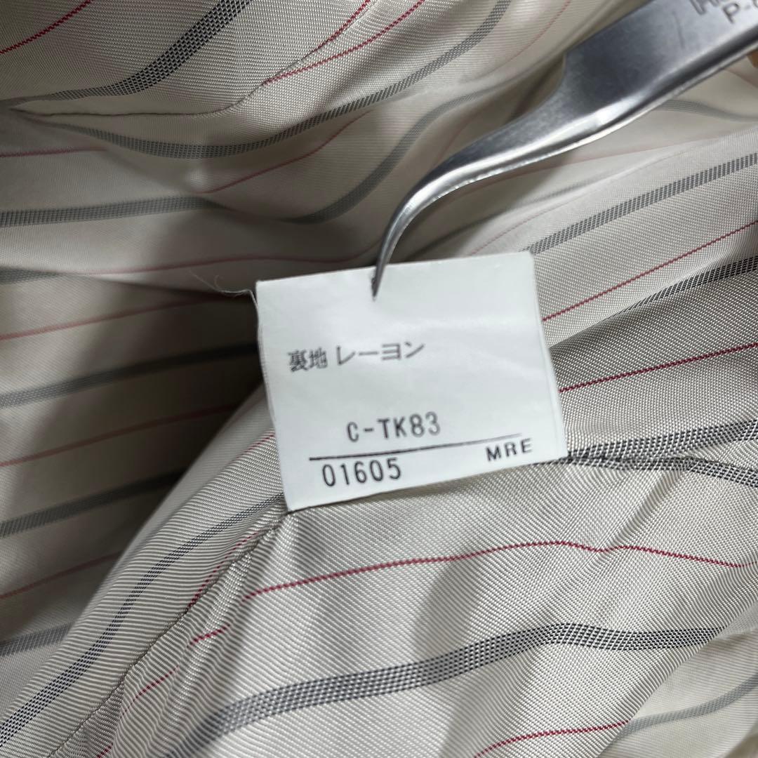 ✨美品バーバリーズ ダブルテーラードジャケット 金ボタン 希少キャメル ワッペン