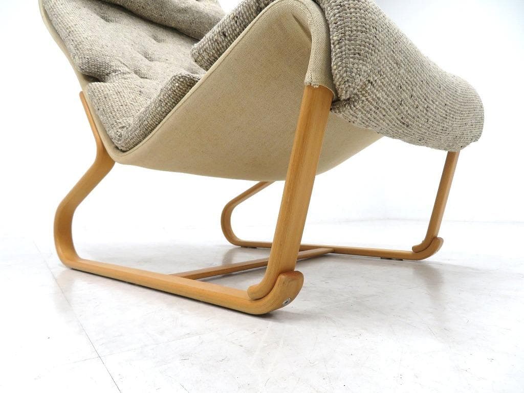 美品　天童木工　ブルーノマットソン　ハイバック　イージーチェア　ソファ　北欧