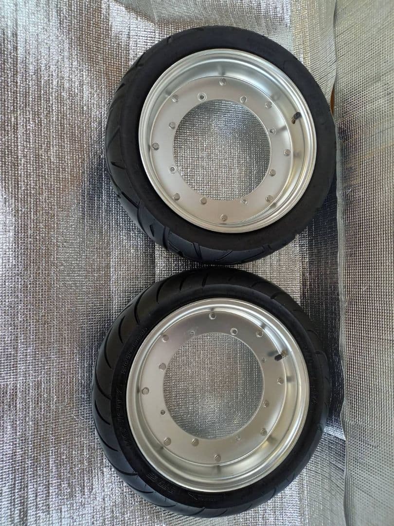 シャリー/ダックス/モンキーカスタム用　12インチ　ホイールタイヤ　2本セット