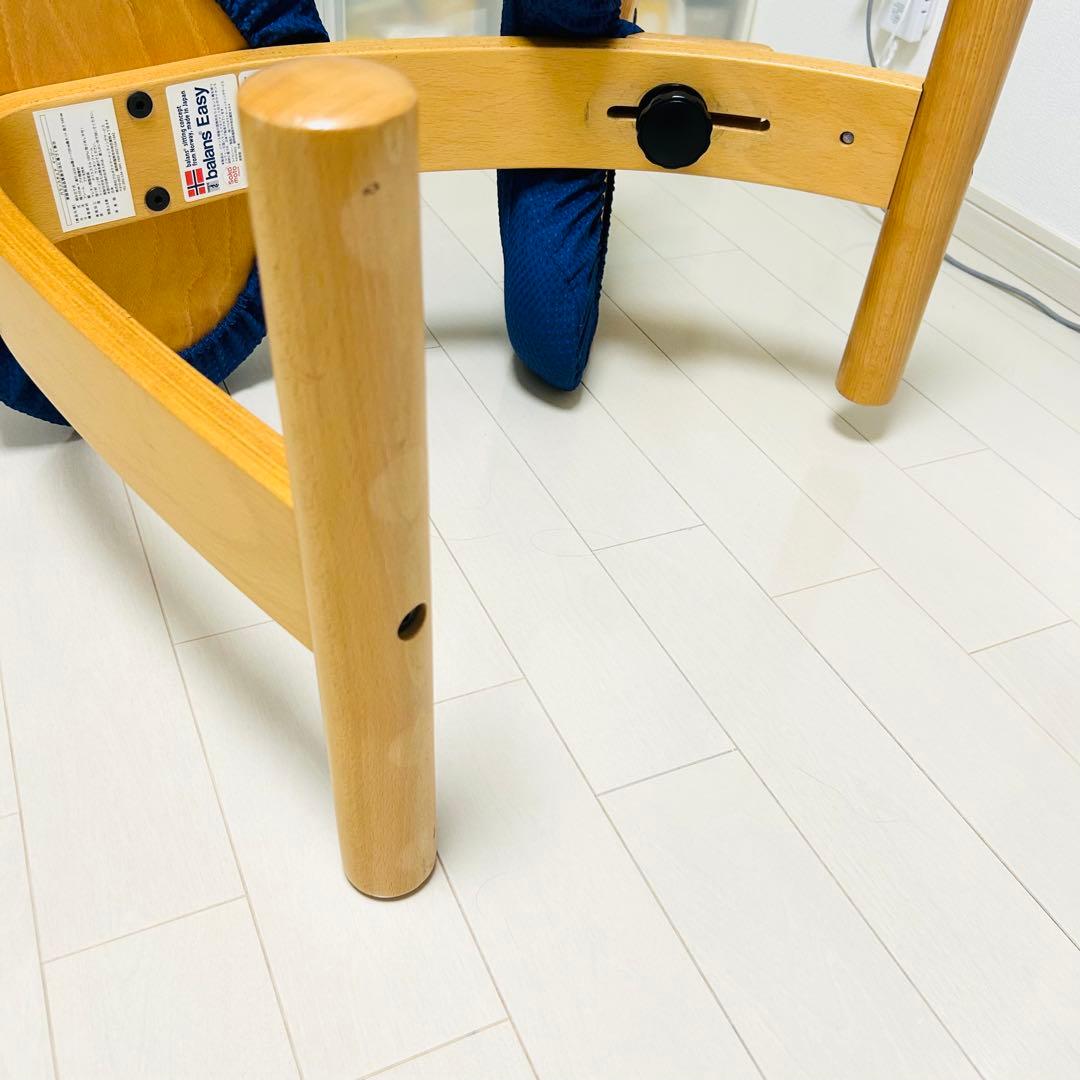 組み立て不要　説明書　撥水カバー　バランスチェア イージー レッド　紺