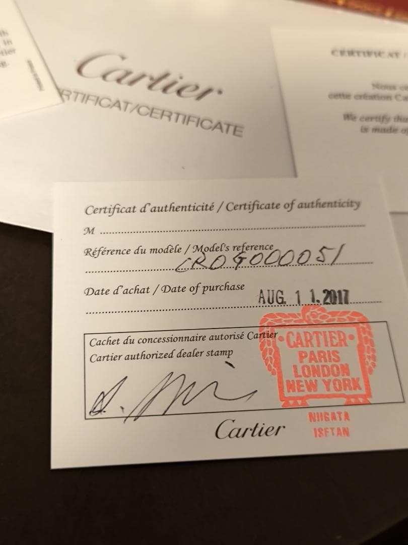 Cartier カルティエ サントス ドゥ カルティエ デイリームード カフス