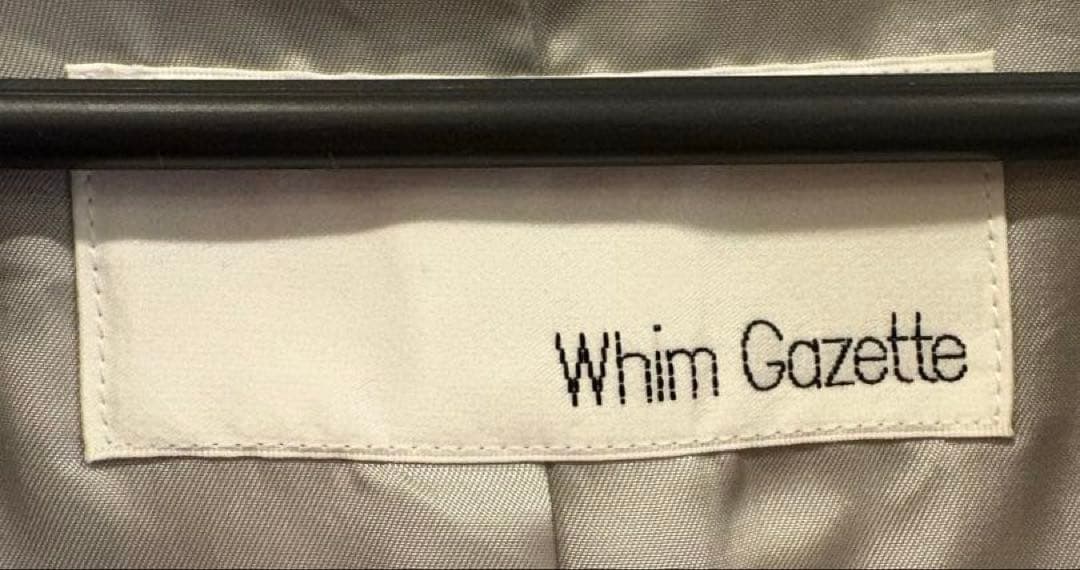 ⭐︎美品⭐︎ Whim Gazette メリンプミドルコート　グレー