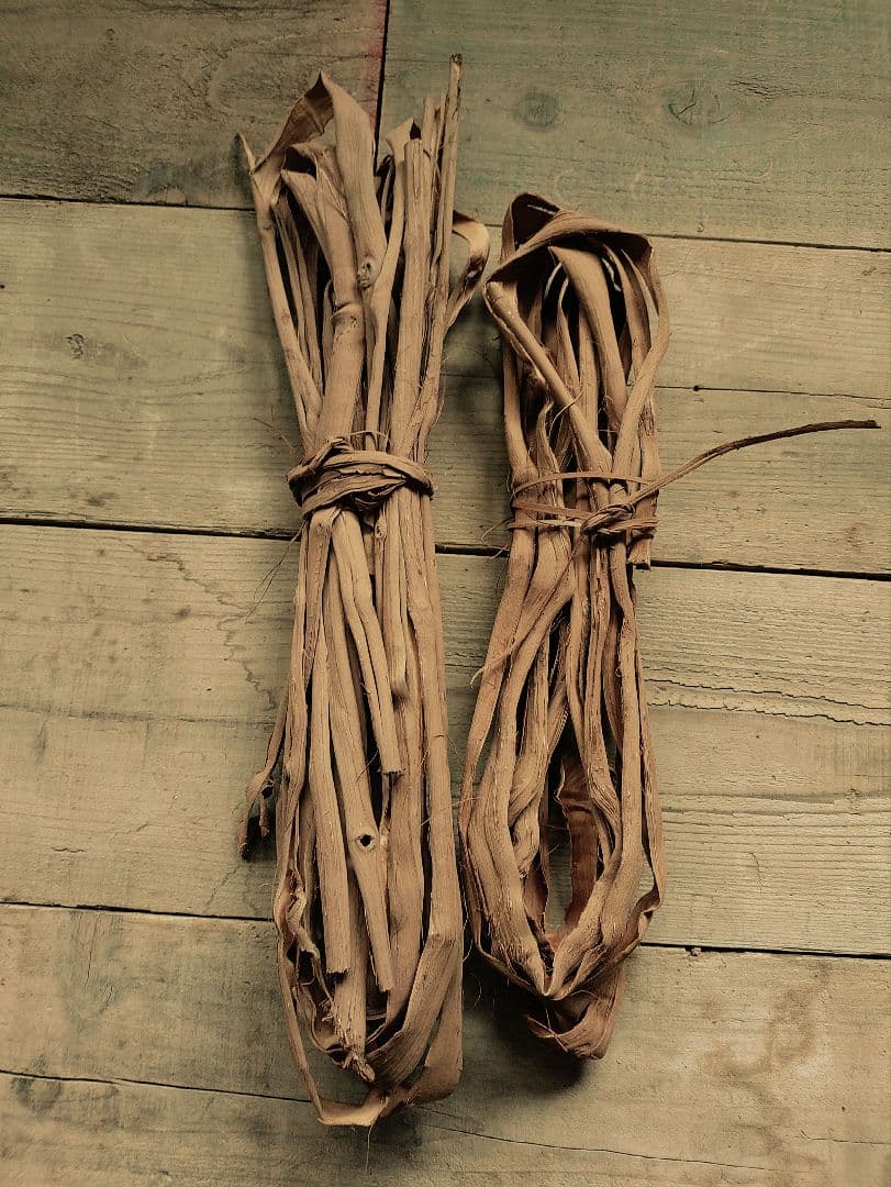 kumi信州安曇野の山葡萄かごバック 底部のみ。里山手仕事