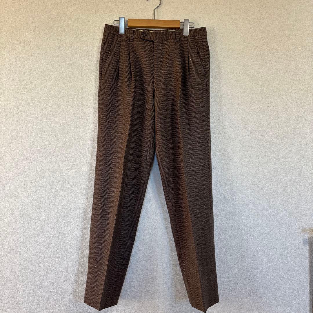 クリスチャンディオール　 ウール 100％ 上下 セットアップ 　ダブルボタン