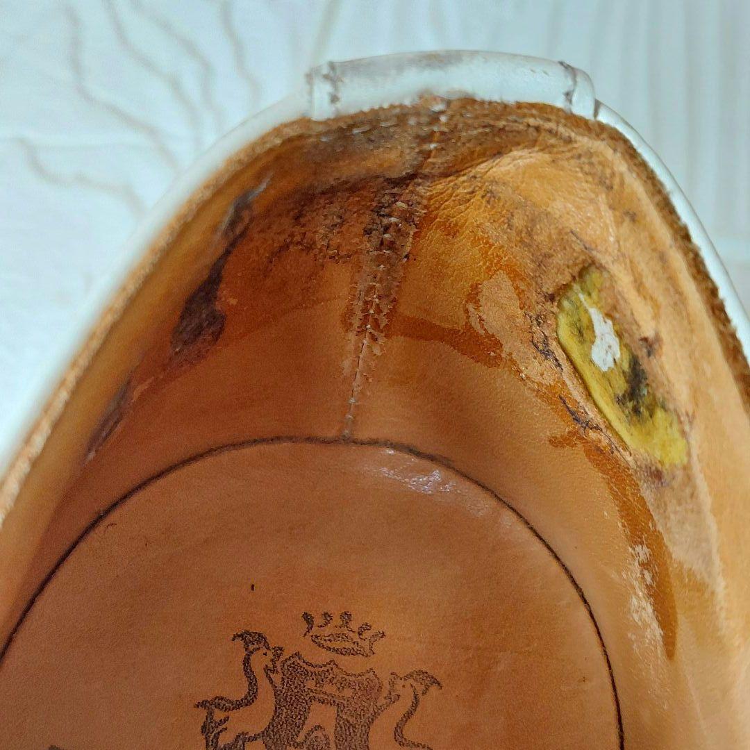 秀*槁様 E COX ジョージコックス 3588 ラバーソール クリー