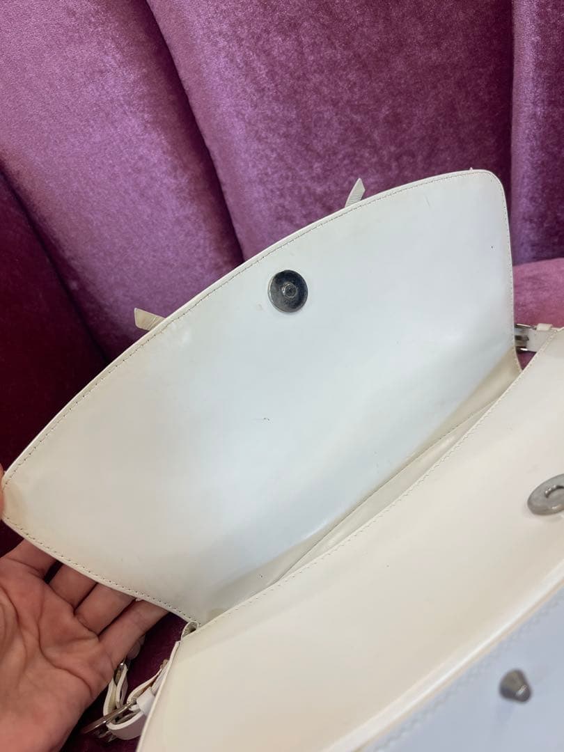 Dior ホワイト クラッチバッグ