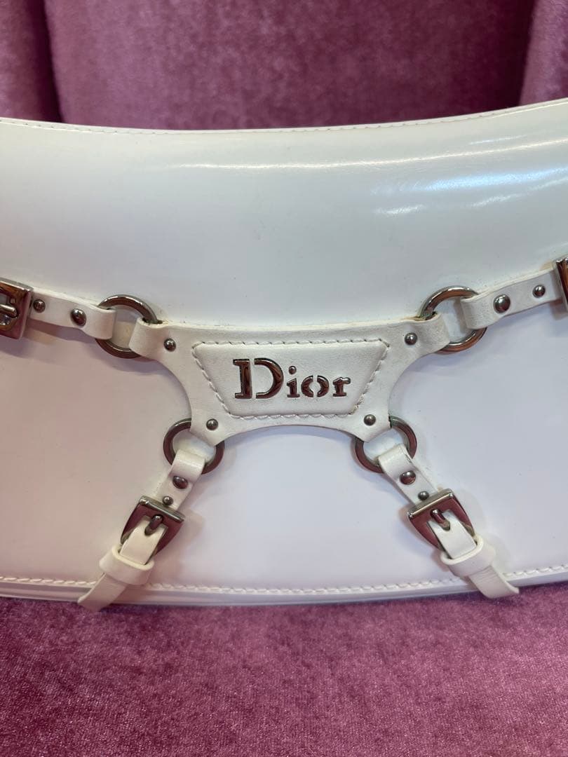 Dior ホワイト クラッチバッグ