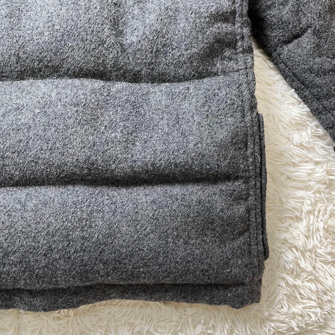 極美品 sacai ダッフルコート ダウン グレー 2way