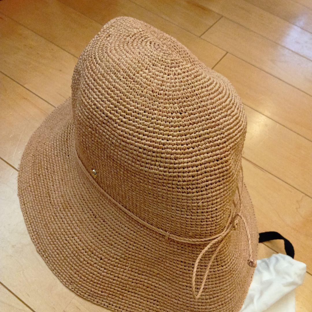 新品タグ付 ヘレンカミンスキー　麦わら帽子 ベージュ　villa9　ヌガー