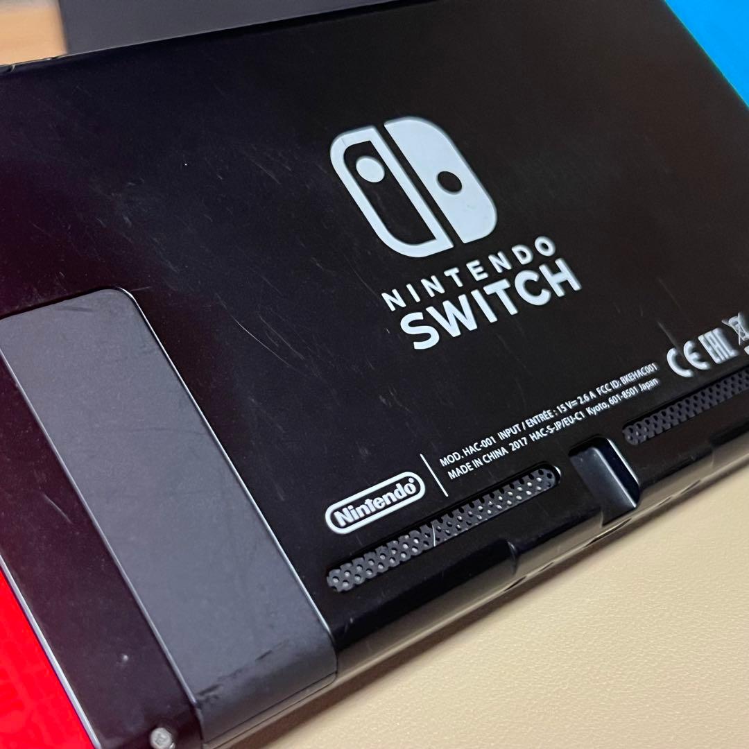 Nintendo Switch 赤青 周辺機器セット SDカード付
