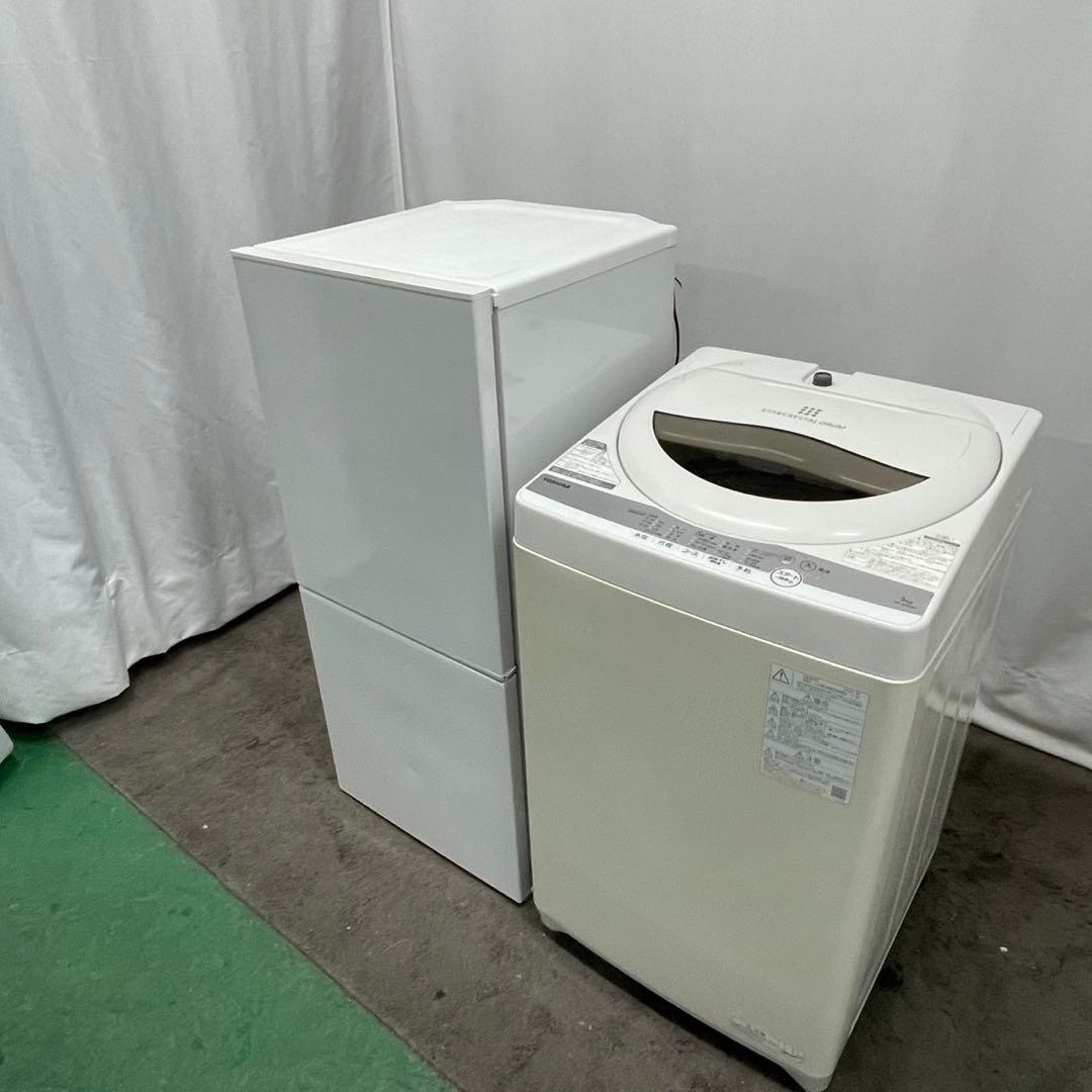 329⭕️洗濯機　東芝　21年製　冷蔵庫　110ℓ 家電セット 安い　設置無料